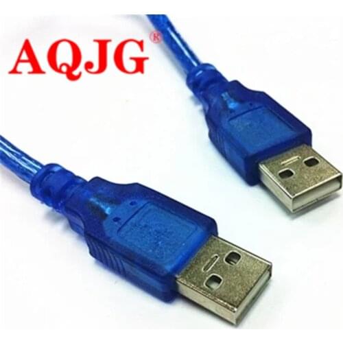USB 2.0 Type A Male to Male Cable Data Transfer USB2.0 Extension Cord 1FT 5FT 10FT For Radiator, Car Speaker, Hard Disk