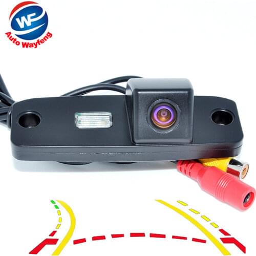 Intelligent Dynamic Trajectory Tracks Parking Line Rear View Back Camera For Hyundai Elantra Terracan Tucson Accent Kia Sportage