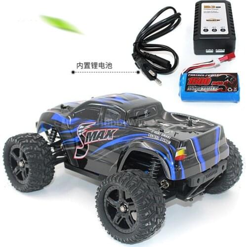 1/16 Scale 4WD Off-Road Monster Truck Brushed 390 Motor Shaft-driven Direct 4WD 2.4GHz RTR