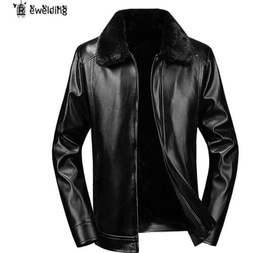 Rewelding Men's Faux Leather Jackets