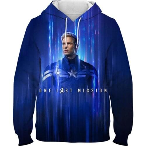 Captain America Hoodies 3D Print Men Women Children Fashion Pullover Long Sleeve Boy Girl Kids Sweatshirts Streetwear Clothes