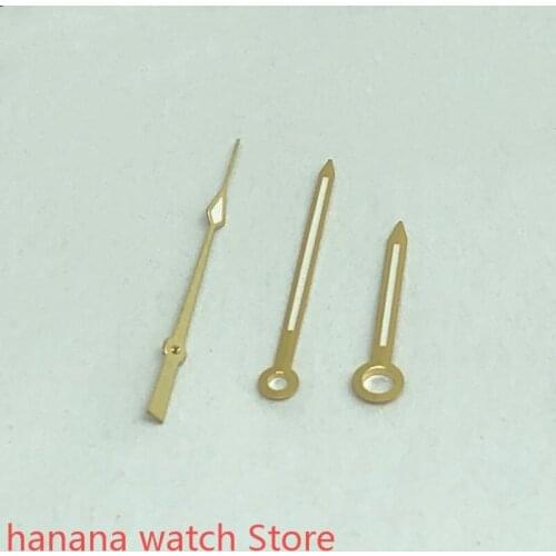 Yellow green luminous watch hands suitable for miyota8215 mingzhu2813 movement