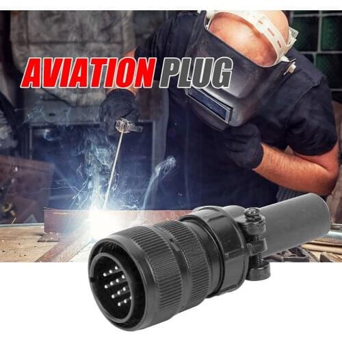 14 /19 Pin Male Plug TIG Welding Accessories Fit for Miller Welder Welding Tool