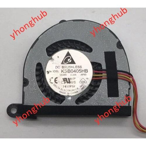 Detla Electronics KSB0405HB AF63 DC 5V 0.44A 4-Wire Server Cooling Fan