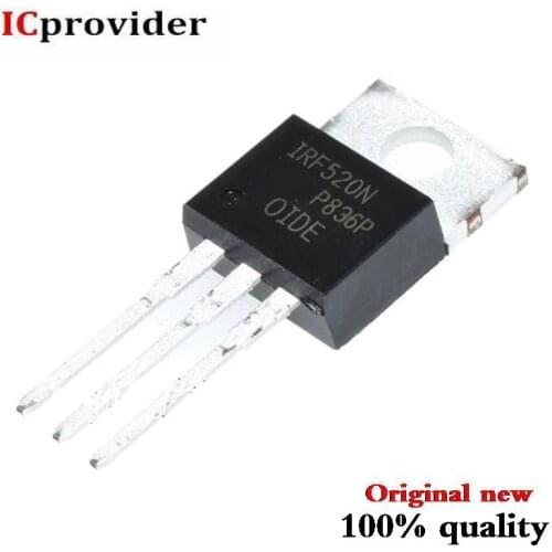 50pcs/lot IRF520N IRF520 TO-220 IC New original