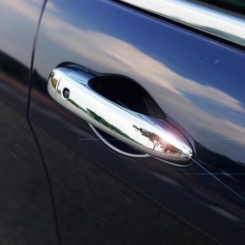 ABS Chrome FOR Jeep Cherokee KL 2014 2015 2016 2017 2018 Car Door protector handle frame Cover Trim