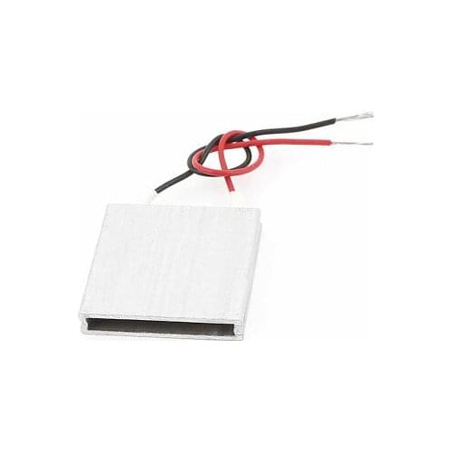 Aluminum PTC Heater Thermostat Constant Temperature 30x30x6mm 24V 140C