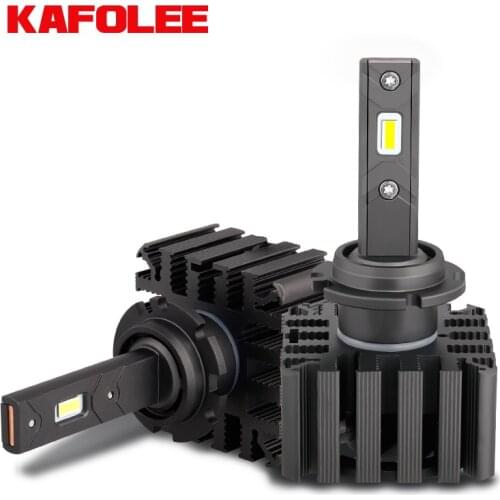 KAFOLEE 2x Car Headlight Bulbs D1s LED D1R D3S D3R 70W 12000LM 6000K Lamp Bulb Headlamps Car Light Source