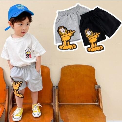 Childens Sport Shorts Summer New Baby Boys Casual Cotton Soft Cartoon Short Pants 2-7 Y Toddler Kids Boy Summer Fashion Shorts