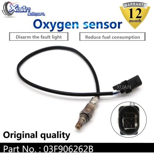 XUAN Oxygen O2 Lambda Sensor AIR FUEL RATIO 03F906262B For AUDI S3 Seat ALTEA LEON Volkswagen TOURAN SKODA OCTAVIA ROOMSTER YETI