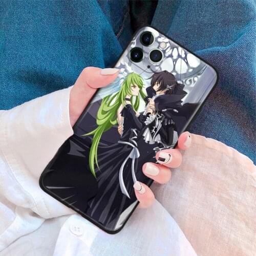 Code geass cc lelouch Anime For iPhone se 6 6s 7 8 plus x xr xs 11 pro max soft silicone phone case cover shell