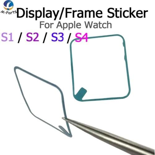 1~10 Pieces Display Screen 38 42 40 44 mm Frame Sticker For Apple Watch Series 1 2 3 4 5 S1 S2 S3 S4 S5 Exclusive Adhesive