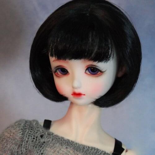 New 1/3 1/4 1/6 1/8 Bjd SD Wig Bangs Short Hair Wig High Temperature Wire BJD Wig For BJD DD SD YOSD Doll Wig Doll accessories