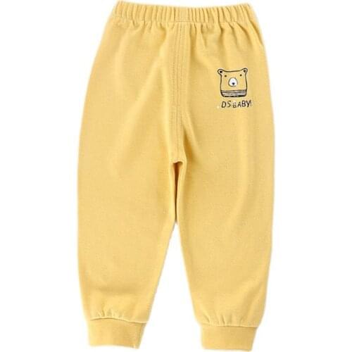 New Pant for Children Cotton Spring Autumn Leggings 2021 Fashion Cartoon Casual Kids Baby Boys Girl Summer Mosquito Pant 0-5Y
