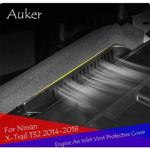 Car Styling Engine Air Inlet Vent Protective Cover Sticker Protection For Nissan X-Trail T32 2014-2018