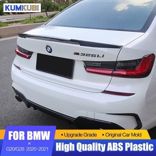 M4 Style For BMW G20 G28 Spoiler 2020 2021 NEW 3 Series 320i 325li 328i Exterior Rear Spoiler Tail Trunk Boot Wing Decoration