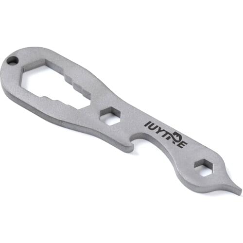 Titanium Keychain Multi-Tool EDC GR5 Tool camping openner