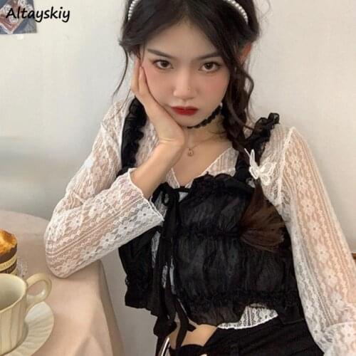 Camisole Women Folds Black Japanese Style Girl Streetwear Harajuku Chic Vintage All-match Sexy Retro Female Clothing Ins Fashion