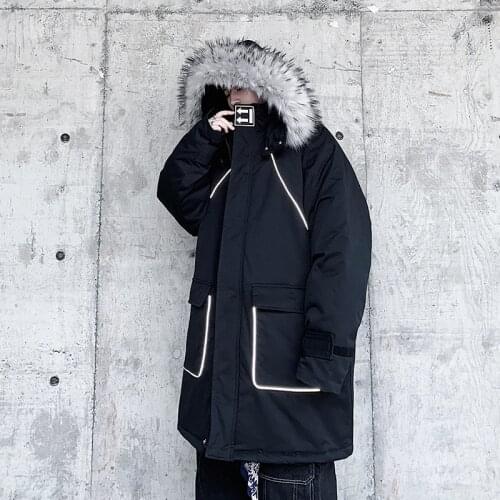 Zeeshant Men's Parkas With A Hood