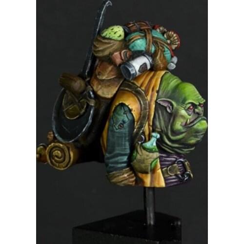1/10 Backpacker Resin Bust Building Kit