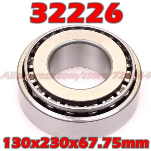 130x230x67.75 mm Tapered Roller Bearings 32226 7526E HR32226J 32226JR 32226A E32226J 32226VC12 32226U 32226E 130*230*67.75