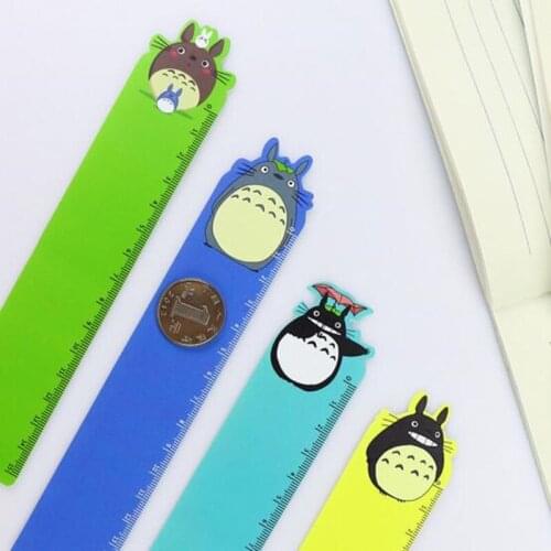 40 Pcs/lot Cute Japan cartoon design PVC ruler 15cm DIY tools Stationery School supplies Party Gift