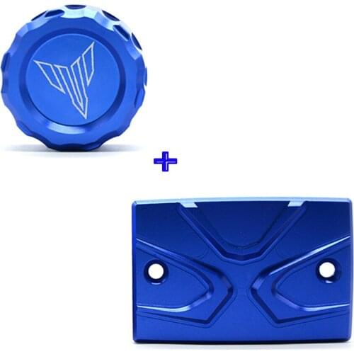 For Yamaha MT09 FZ09 MT-09 MT 09 FZ 09 XSR900 FZ-09 Motorcycle Accessorie Front & Rear Fluid Cylinder Master Reservoir Cover Cap