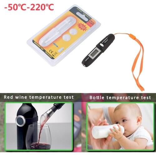 Non-contact Mini Thermometer Home Outdoor Laser Temperature Meter Electronic LCD Display Pyrometer Imager Infrared Thermometer