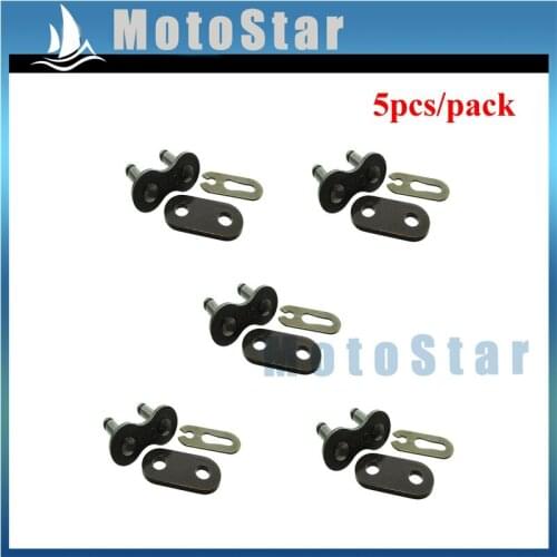 KMC 420 Chain Master Link For 50-160cc Pit Dirt Bike Moped Scooter Go Kart ATV Quad Kandi Taotao