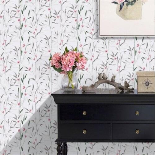 Floral Wallpaper Wall Murals Vinyl Self Adhesive Peel and Stick Victoria Wall Paper for Wall Bathroom Bedroom Home Decor