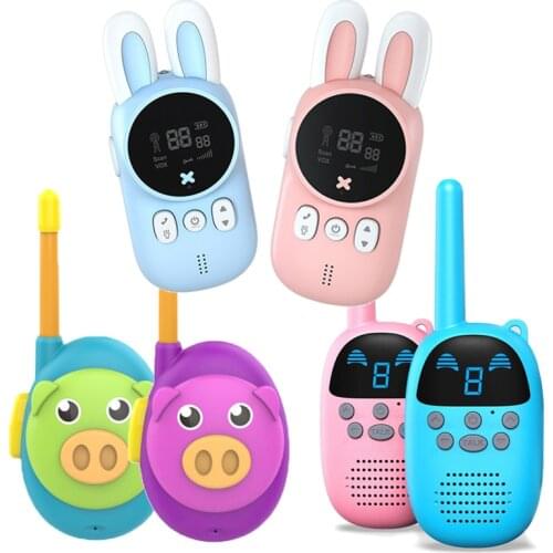Childrens Walkie Talkie for Kids Gift Toy Two-Way Radio Boys & Girls Toys Age 4-12 Long Range Indoor Outdoor Hiking Adventure