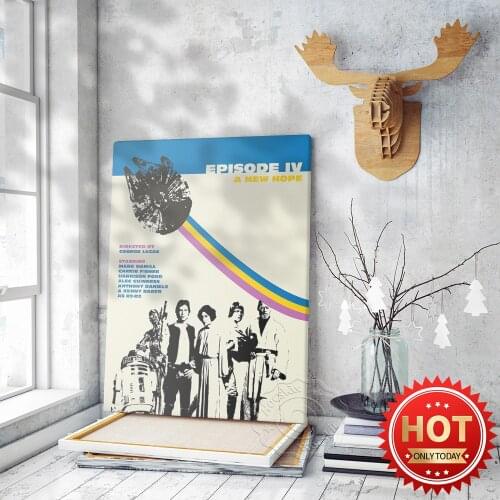 Classic Film Vintage Printe Poster, Mark Hamill Carrie Fisher Starring Retro Wall Picture, Home Decor Prints, Fans Collecting