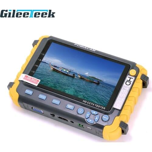Ahd Cvi Tvi Camera Monitor CCTV Teste Cvbs Analog Camera Tester 4 In 1 Cameras Test Tool Hdmi Input 8mp Monitor VGA Video Input