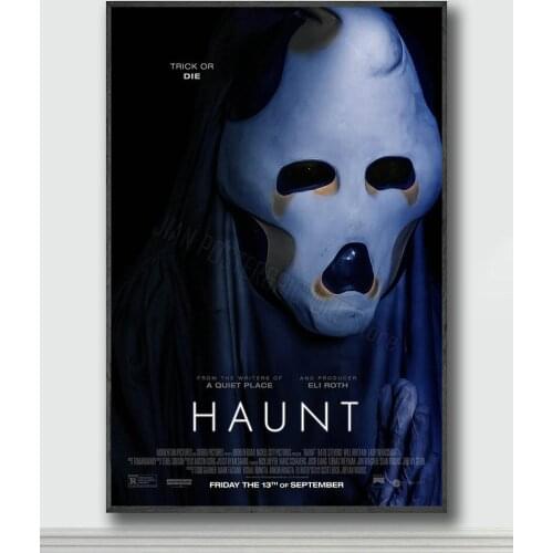 NJ148 Haunt Movie 2 Silk Posters and Prints wall art Art Poster Home Decor