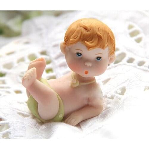 New 3d Lying Baby Silicone Resin Mold Fondant Cake Decoration Mold Candle Moulds Rubber PRZY 001 Eco-friendly