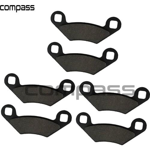 Motorcycle Front and Rear Brake Pads for POLARIS Sportsman X2 500 2006
