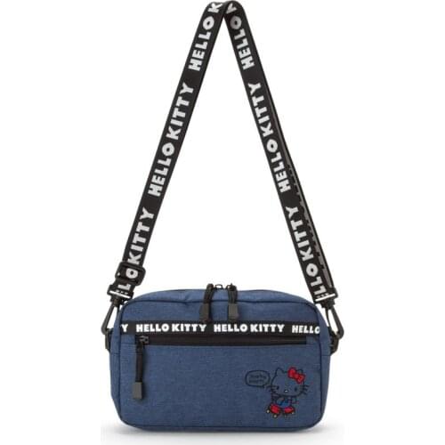 Sanrio Hello Kitty Messenger Bag Girls Fashion Melody Shoulder Bag Cute Canvas Shopping Bag