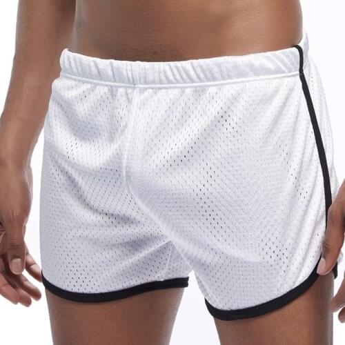Mens Breathable Mesh Cool Shorts Summer Beach Short Pants Male Gyms Fitness Workout Bodybuilding Jogger Crossfit Slim Sportswear
