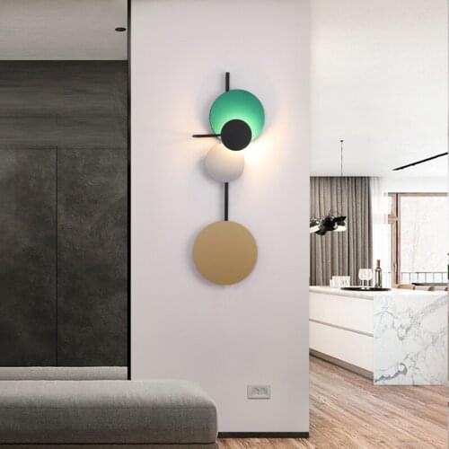 Modern metal tube pipe up down LED wall lamp light sconce Bedroom foyer washroom living room toilet bathroom wall light lamp LED