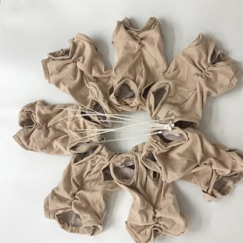 10 pieces/ bag 18 22 24 28 inch Reborn Doll Polyester Fabric Cloth Body Fits For Different Size of Reborn Doll