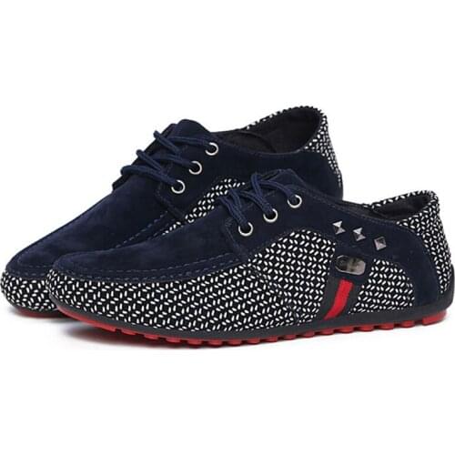 Luxury Men Flat Classic Formal Shoes Lace Up Casual Shoes Breathable Male Loafers Moccasins Shoes Black Hombre Plus Size 39-46