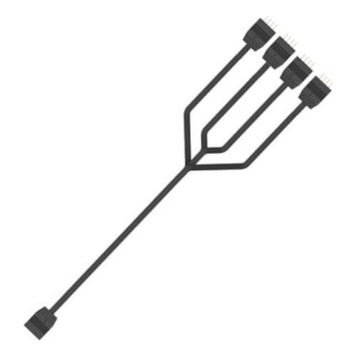 ARGB 3pin 5V RGB 4pin 12V Adapter Extension Cable Aura Halo Fan