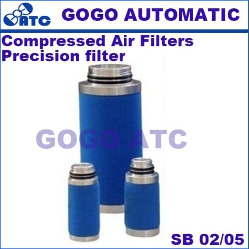 High quality Filter element SB 02/05 Precision filter compressed air filters Gas water oil separator PE SB FF MF SMF AK