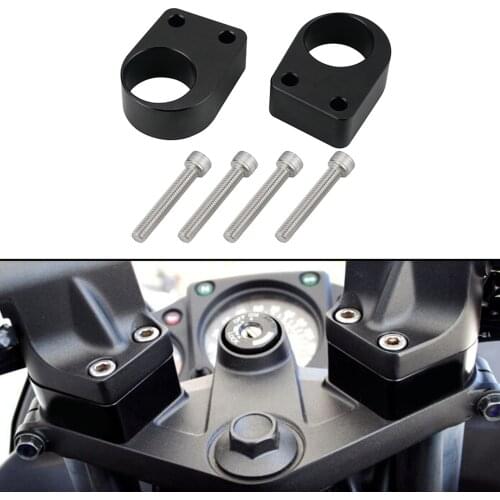 1Set 25MM Motorcycle Handlebar Riser Clamp Universal Raised Extend Mounting for Kawasaki Ninja EX250 Motorcycle