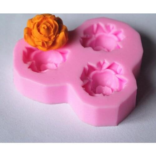 2.6cm flower F0041 Fondant Mold Silicone Sugar mini mold Craft Molds Cake Decorating