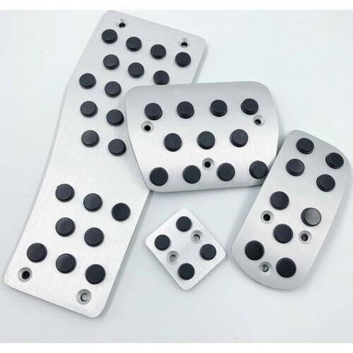 Car Accessories Pedal For Nissan Teana 2008 2009 2010 AT Gas accelerator Brake Footrest Plate Pads stickers