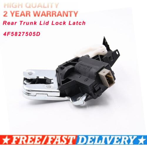 Free Shipping Rear Trunk Lid Lock Latch 4F5827505D For VW Jetta MK5 Passat B6 3C2 B7 CC EOS For Audi A4 A5 A6 A8 Seat EXEO