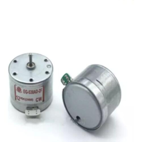 EG-530AD-2F/2B/6B/6F/9B/9F CCW CW 2400RPM 6V 9V 12V Recorder motor High Torque Cylinder Shaped Electric Mini DC Motor