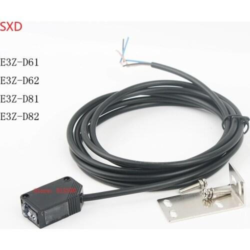 5Pcs E3Z-D61 Infrared diffuse reflection photoelectric switch sensor E3Z-D61 E3Z-D62 E3Z-D81 E3Z-D82 D61 D62 D81 D82