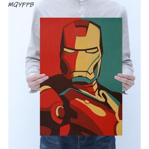 Classic Kraft Movies Paper Decorative Painting Poster Wall Sticker Household Products 50.5x3cm